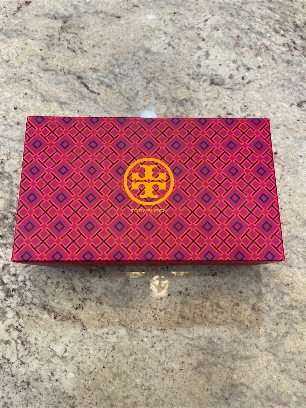 Tory Burch Mosaic Straw Flat Espadrille Sandals Size 11 – Black Natural Like New